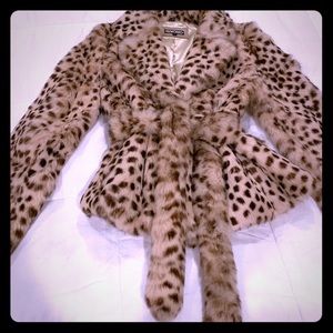 Leopard fur Jacket